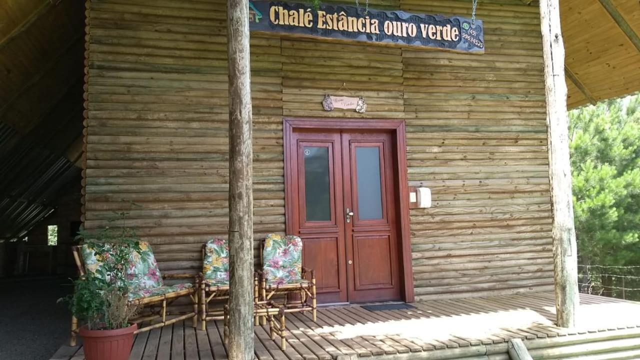 Chale Estancia Ouro Verde Lages Εξωτερικό φωτογραφία